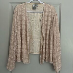 Papell Boutique Vintage Beaded Jacket